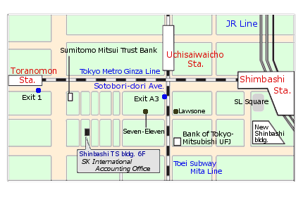 SK International Accounting Office(map)